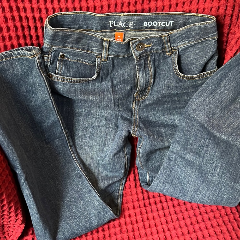 Childrens Place Boys Bootcut Jeans